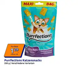 Action Purrfections Katzensnacks Angebot