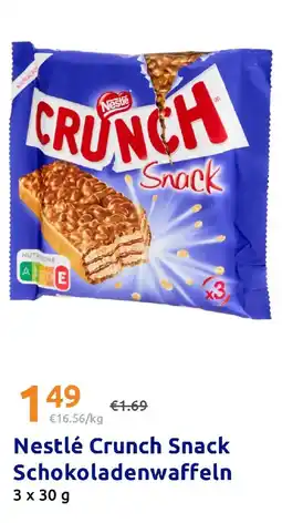 Action Nestlé Crunch Snack Schokoladenwaffeln Angebot