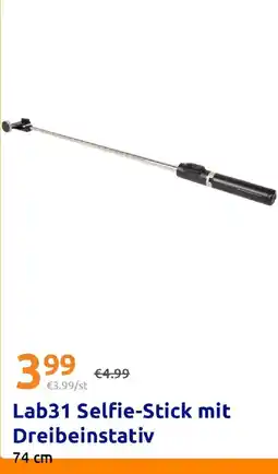 Action Lab31 selfie-stick mit dreibeinstativ Angebot