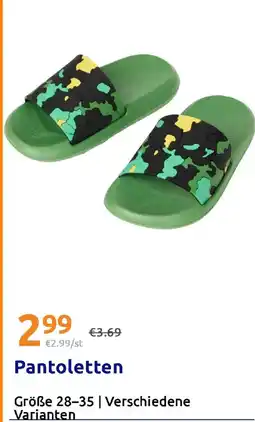 Action Pantoletten Angebot