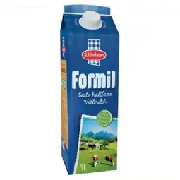 Eurospar Formil haltbare Vollmilch 3,5% oder Leichtmilch 0,5% Fett EUROSPAR Angebot
