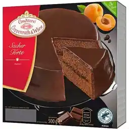 Eurospar Sachertorte oder jetzt neu Meistertorte Straciatella Kirsch EUROSPAR Angebot