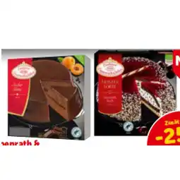 Interspar Sachertorte oder Meistertorte Stracciatella Kirsch INTERSPAR Angebot
