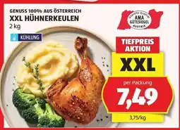 Hofer XXL HÜHNERKEULEN Angebot