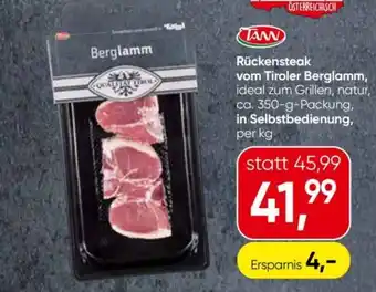 Rückensteak vom Tiroler Berglamm