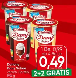 Eurospar Danone dany sahne Angebot
