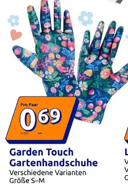 Action Garden Touch Gartenhandschuhe Angebot