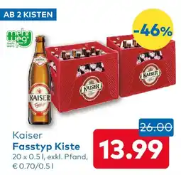 T&G Kaiser Fasstyp Kiste Angebot