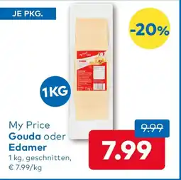T&G My Price Gouda oder Edamer Angebot