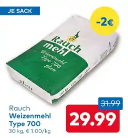 T&G Rauch Weizenmehl Type 700 Angebot