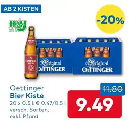 T&G Oettinger Bier Kiste Angebot