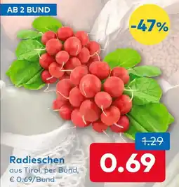 T&G Radieschen Angebot