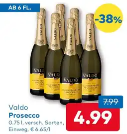 T&G Valdo Prosecco Angebot