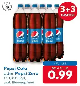 T&G Pepsi Cola oder Zero Angebot