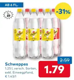 T&G Schweppes Angebot