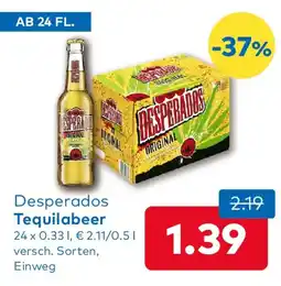T&G Desperados Tequilabeer Angebot