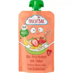 dm Quetschbeutel Früchtebrei mit Hafer Erdbeere - Banane ab 6 Monaten dm Angebot