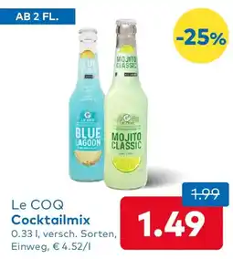 T&G Le COQ Cocktailmix Angebot