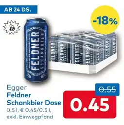 T&G Egger Feldner Schankbier Dose Angebot