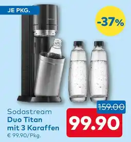 T&G Sodastream Duo Titan mit 3 Karaffen Angebot