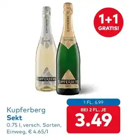 T&G Kupferberg Sekt Angebot