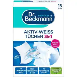 dm Aufhelltücher Aktiv-Weiß 3 in 1 dm Angebot