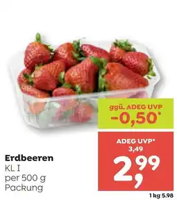 ADEG Erdbeeren Angebot