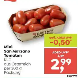 ADEG Mini san marzano tomaten Angebot