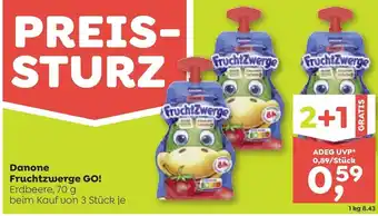 ADEG Danone Fruchtzwerge GO! Angebot