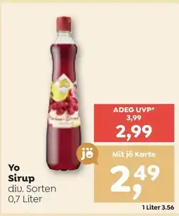 ADEG Yo Sirup Angebot