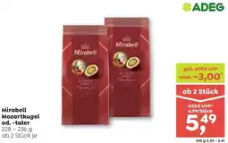 ADEG Mirabell Mozartkugel od. -taler Angebot