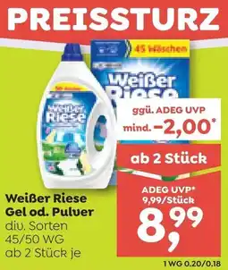 ADEG Weißer Riese Gel od. Pulver Angebot