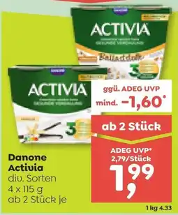 ADEG Danone Activia Angebot