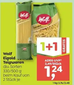 ADEG Wolf eigold teigwaren Angebot