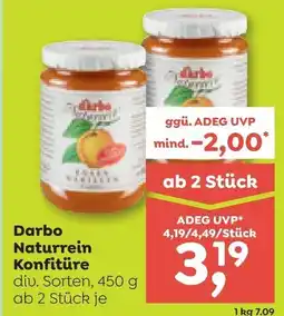 ADEG Darbo naturrein konfitüre Angebot