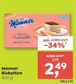 ADEG Manner Biskotten Angebot