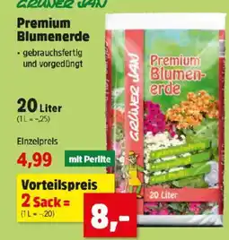 Thomas Philipps Grüner jan premium blumenerde Angebot