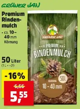 Thomas Philipps GRÜNER JAN Premium Rinden- mulch Angebot