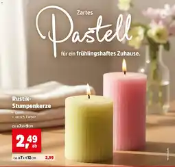 Thomas Philipps Rustik- Stumpenkerze Angebot