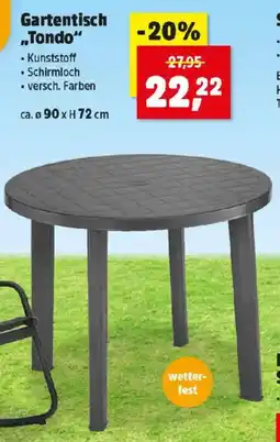 Thomas Philipps Gartentisch Tondo Angebot
