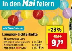 Thomas Philipps Lampion-Lichterkette Angebot
