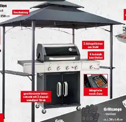Thomas Philipps BBQ-Grillpavillon schwarzes Stahlgestell Angebot