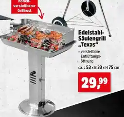 Thomas Philipps Edelstahl- Säulengrill Texas Angebot