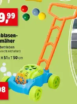 Thomas Philipps Seifenblasen- Rasenmäher Angebot