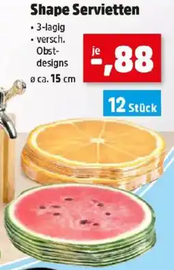Thomas Philipps Shape Servietten Angebot