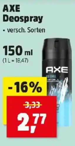 Thomas Philipps Axe deospray Angebot