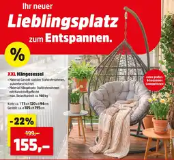Thomas Philipps XXL Hängesessel Angebot