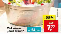 Thomas Philipps Zinkwanne Cold Drinks Angebot