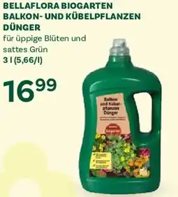 Bellaflora Bellaflora biogarten balkon- und kübelpflanzen dünger Angebot