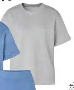 Tchibo Eduscho Shirt aus Modalmix, grau meliert Angebot